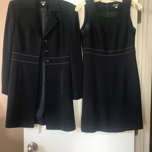 Women’s Navy blue dress suit set